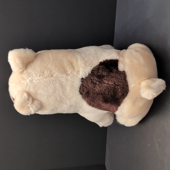 VGT,London Fog Plush Tan/Brown Bulldog Toy. - Picture 4 of 9